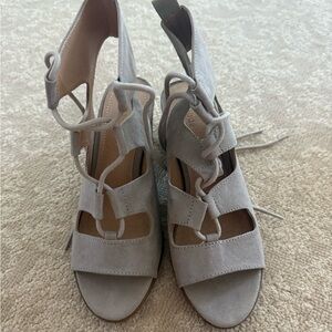 Madden Girl Gray Lace-Up Boots